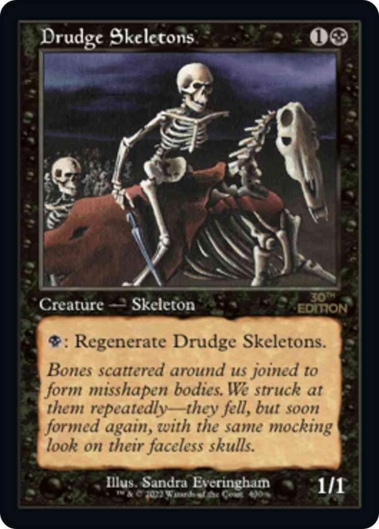 Drudge Skeletons [400] [Retro Frame] [30th Anniversary Edition] [Non-Foil]