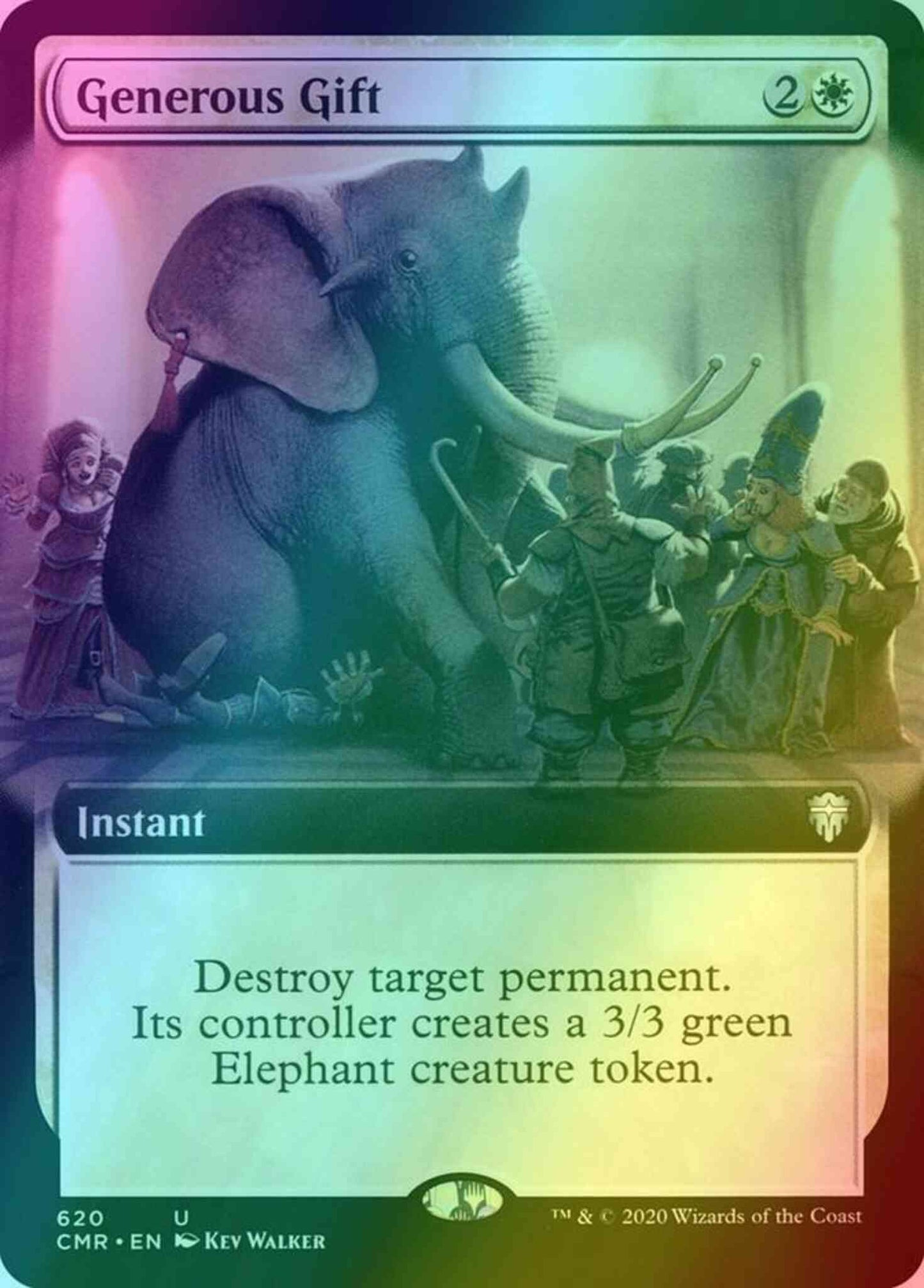 Generous Gift [620] [Extended Art] [Commander Legends] [Foil]