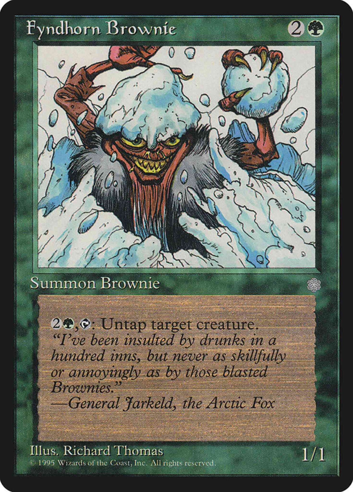 Fyndhorn Brownie [242] [Ice Age] [Non-Foil]