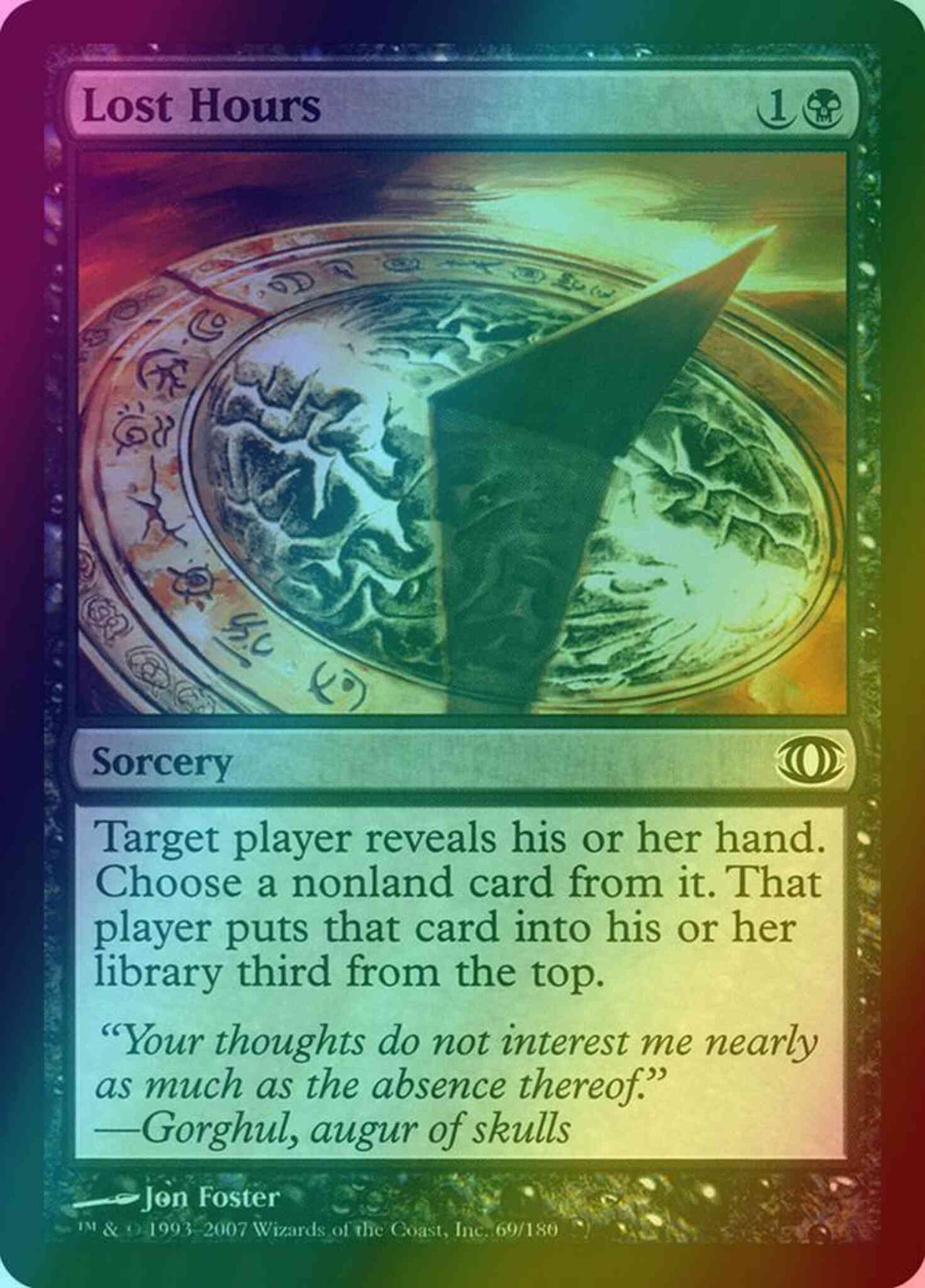 Lost Hours [69] [Future Sight] [Foil]