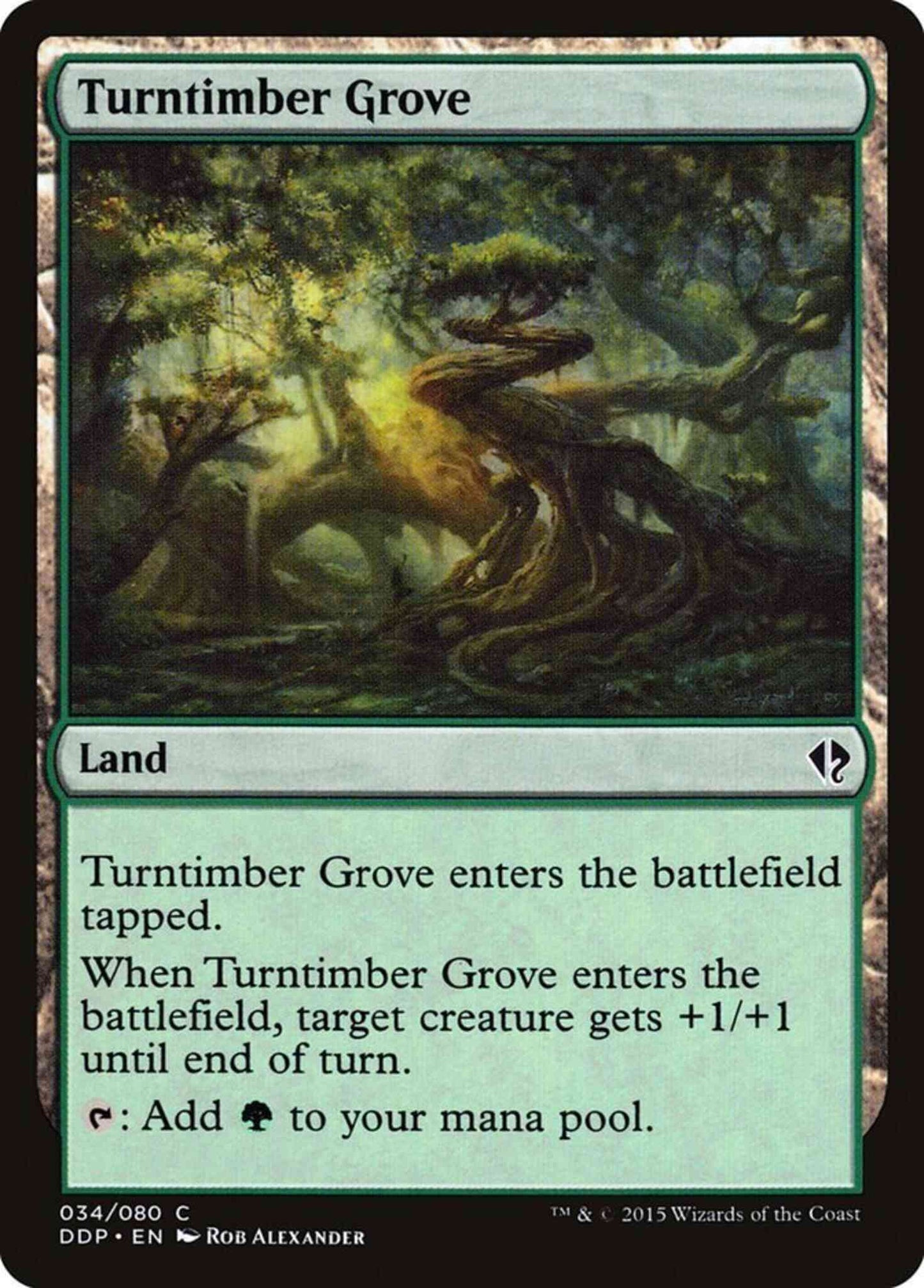 Turntimber Grove [34] [Duel Decks Zendikar vs Eldrazi] [Non-Foil]