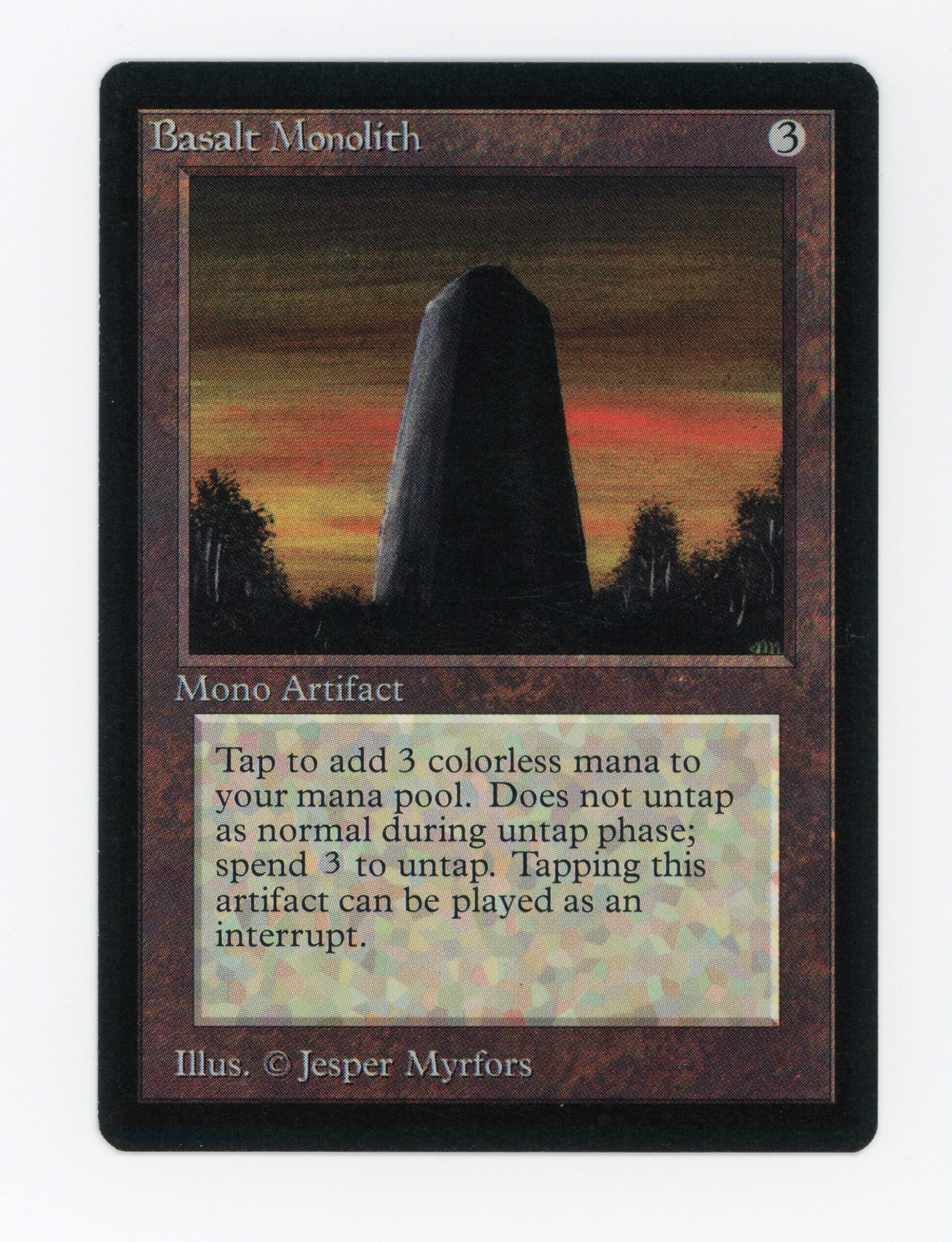 Basalt Monolith — ID 17889