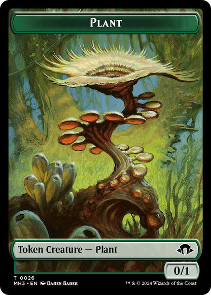 Energy Reserve Token (36) // Plant Token (26) [Modern Horizons 3: Tokens] [Non-Foil]