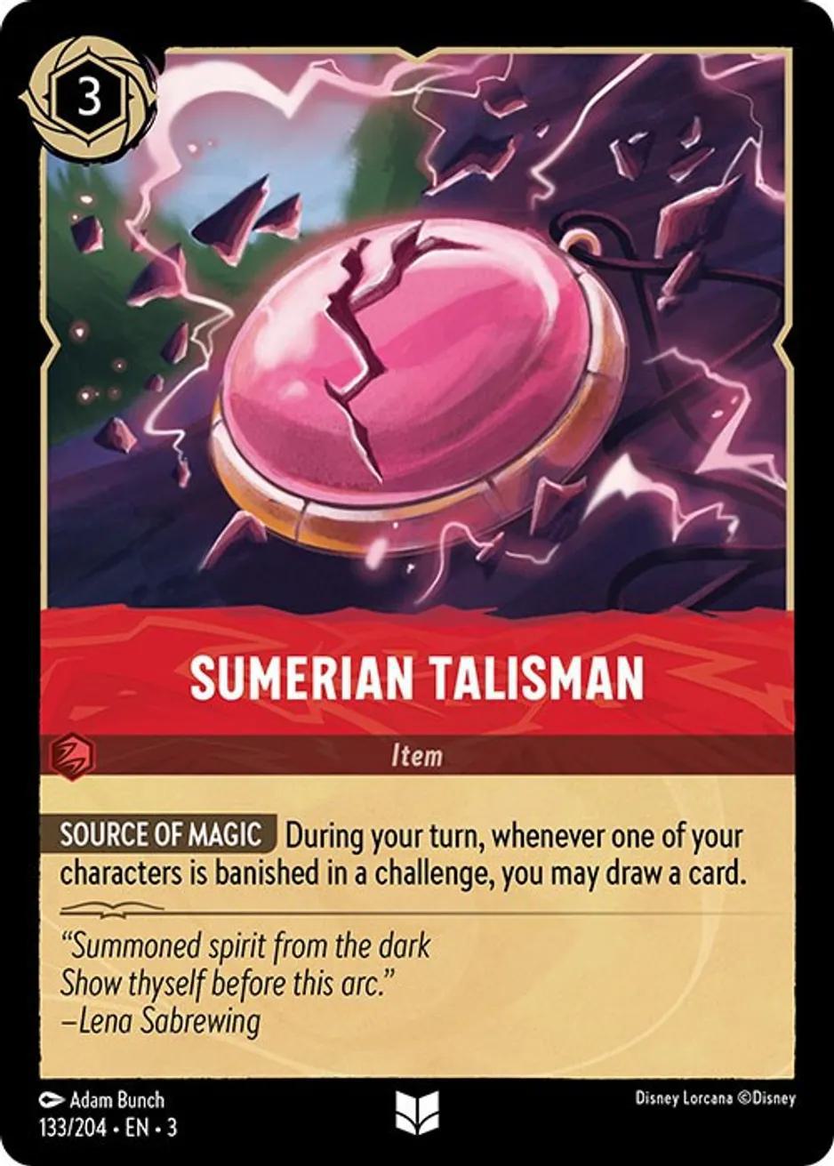 Sumerian Talisman - 133/204 [Into the Inklands] [Non-Foil]