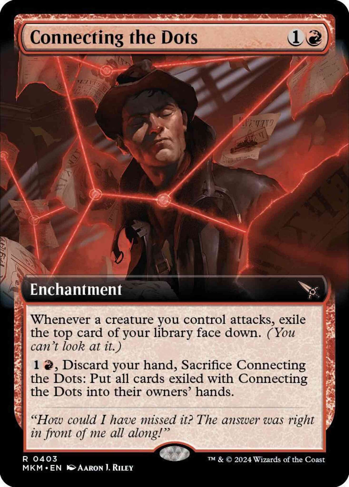 Connecting the Dots [403] [Extended Art] [Murders at Karlov Manor] [Non-Foil]