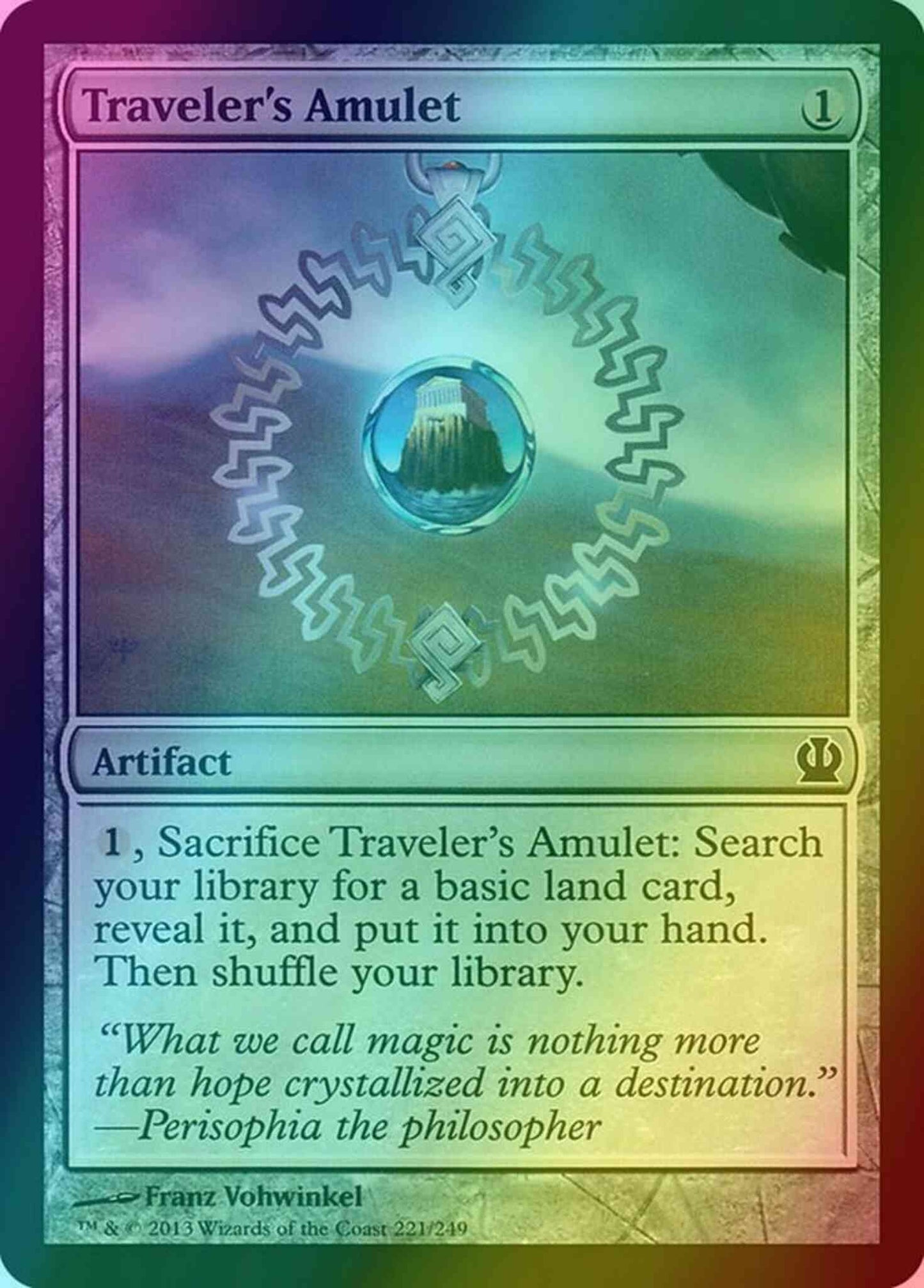 Traveler's Amulet [221] [Theros] [Foil]