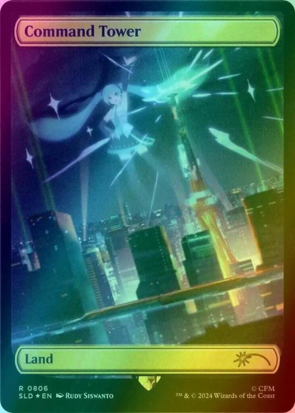 Command Tower [0806] [Full Art] [Hatsune Miku: Digital Sensation] [Secret Lair Drop] [Foil]