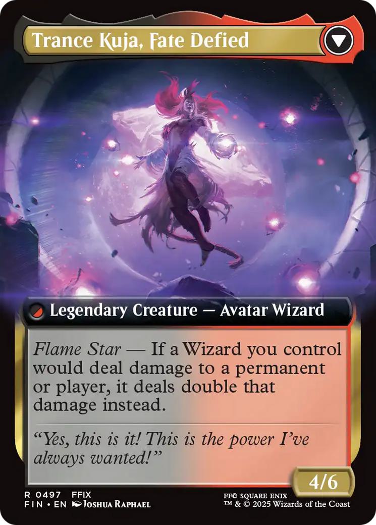 Kuja, Genome Sorcerer // Trance Kuja, Fate Defied [497] [Extended Art] [FINAL FANTASY] [Non-Foil]