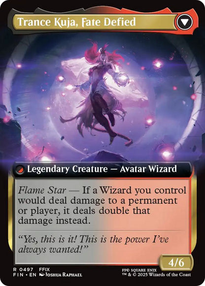Kuja, Genome Sorcerer // Trance Kuja, Fate Defied [497] [Extended Art] [FINAL FANTASY] [Non-Foil]