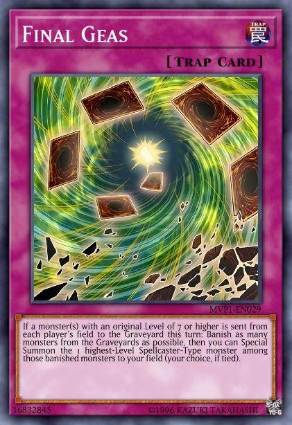 Final Geas - MVP1-EN029 - Ultra Rare - 1st Edition