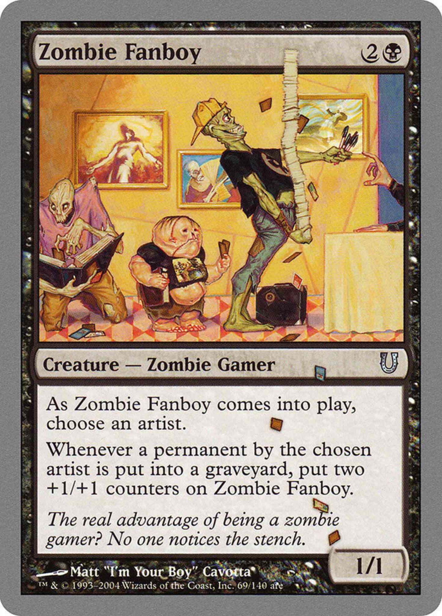 Zombie Fanboy [69] [Unhinged] [Non-Foil]