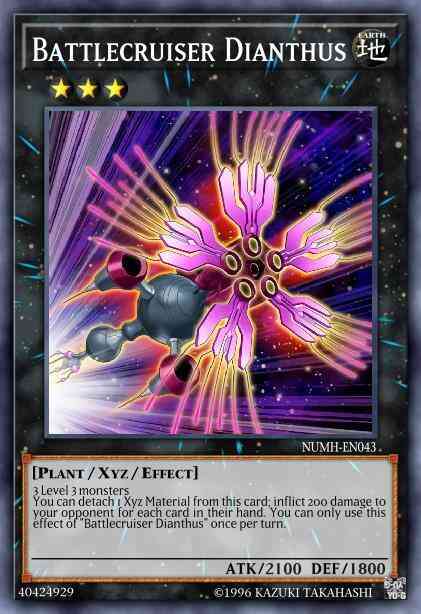 Battlecruiser Dianthus - NUMH-EN043 - Super Rare - Unlimited