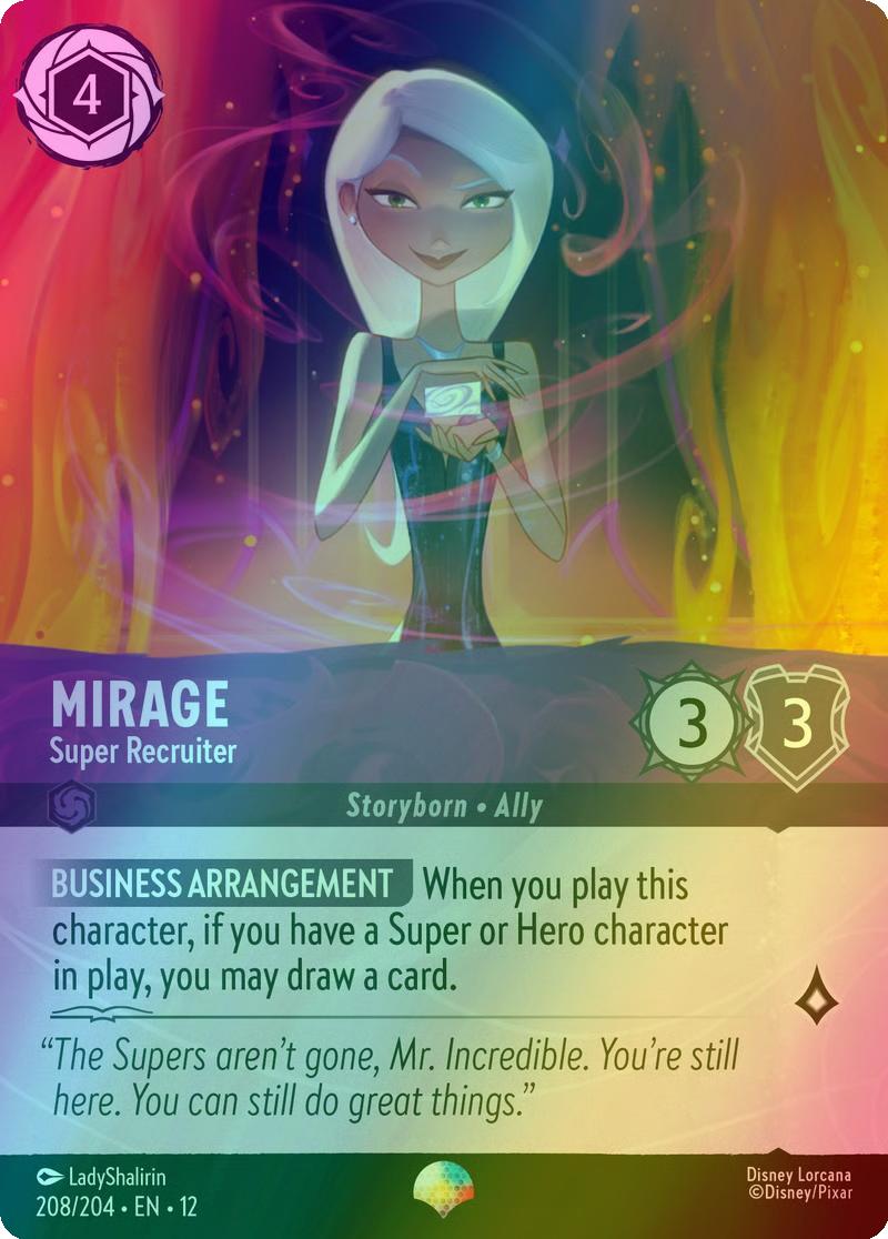 Mirage - Super Recruiter (Epic) - 208/204 [Wilds Unknown] [Holofoil]