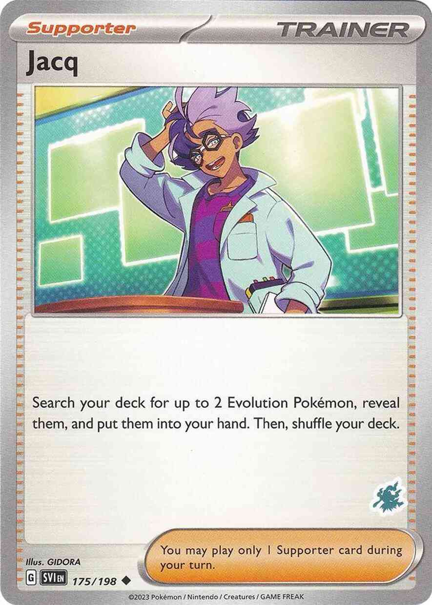 Jacq - 175/198 - Uncommon - Darkrai Stamp [ba03-DRK12] [Non-Holo]