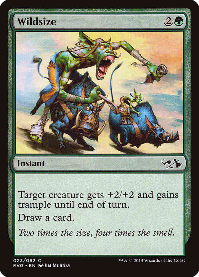 Wildsize [23] [Duel Decks Anthology: Elves vs. Goblins] [Non-Foil]