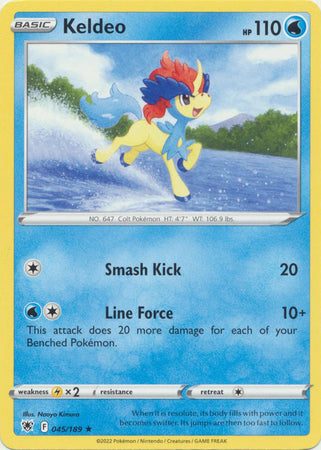 Keldeo - 045/189 - Promo [Build & Battle Box] [swsh10msp-045] [Non-Holo]