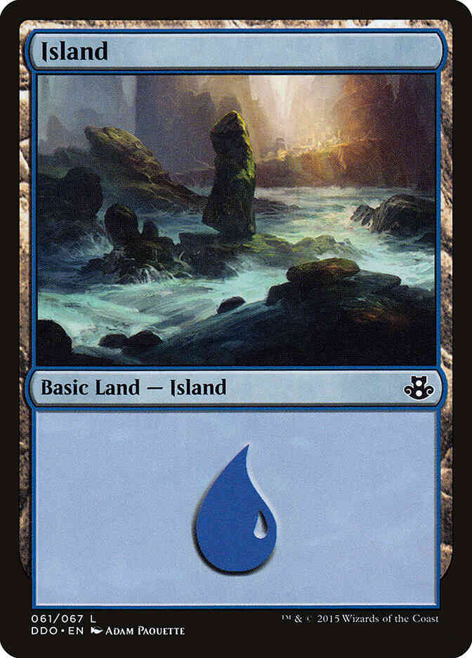 Island [61] [Duel Decks Elspeth vs Kiora] [Non-Foil]