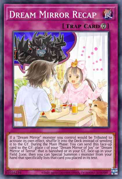 Dream Mirror Recap - BLVO-EN077 - Common - 1st Edition