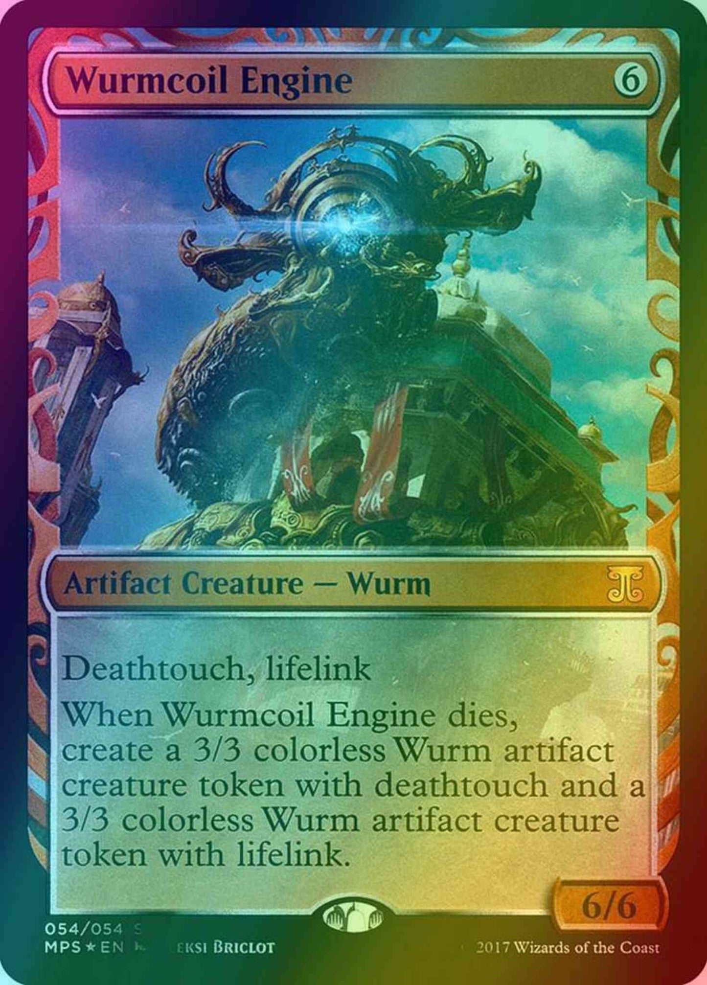Wurmcoil Engine [54] [Masterpiece Series] [Kaladesh Inventions] [Foil]
