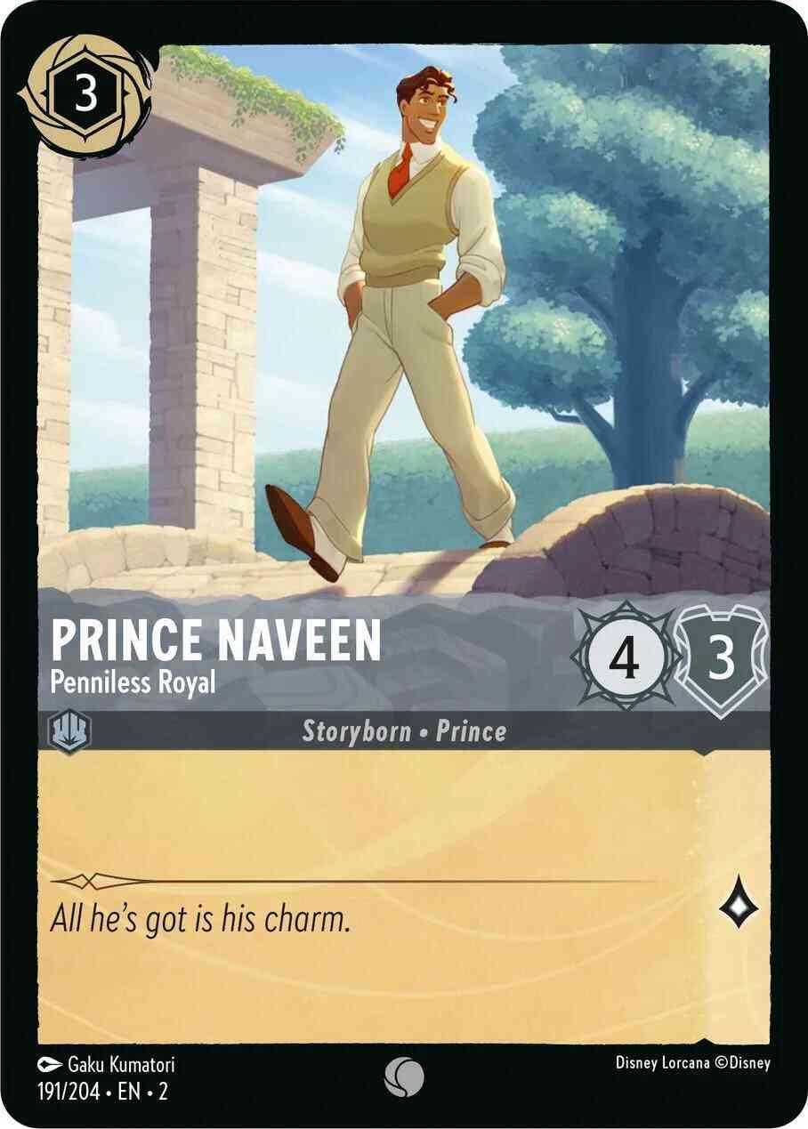 Prince Naveen - Penniless Royal - 191/204 [Rise Of The Floodborn] [Cold Foil]