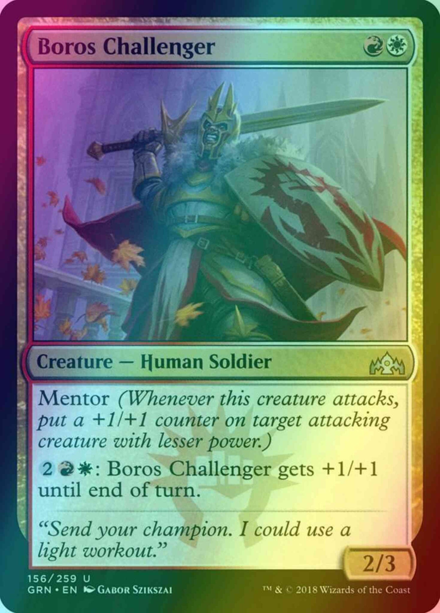 Boros Challenger [156] [Guilds of Ravnica] [Foil]