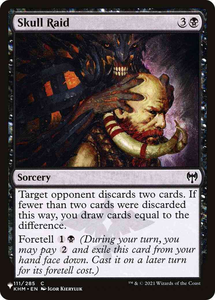 Skull Raid [KHM-111] [The List] [Non-Foil]