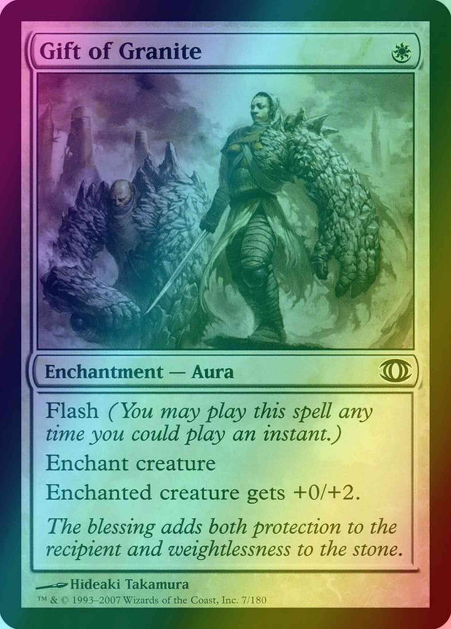 Gift of Granite [7] [Future Sight] [Foil]