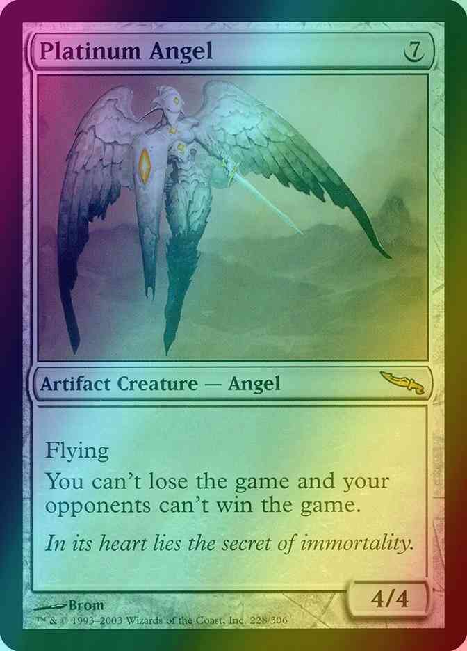 Platinum Angel [228] [Mirrodin] [Foil]