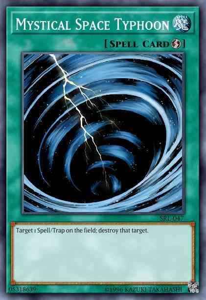 Mystical Space Typhoon - SD10-EN024 - Common - 1st Edition