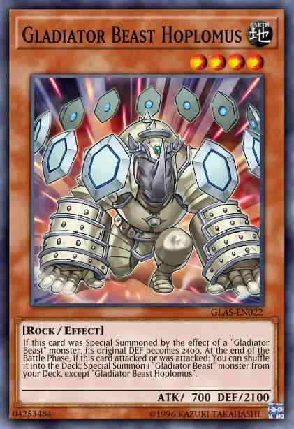 Gladiator Beast Hoplomus - GLAS-EN022 - Common - Unlimited