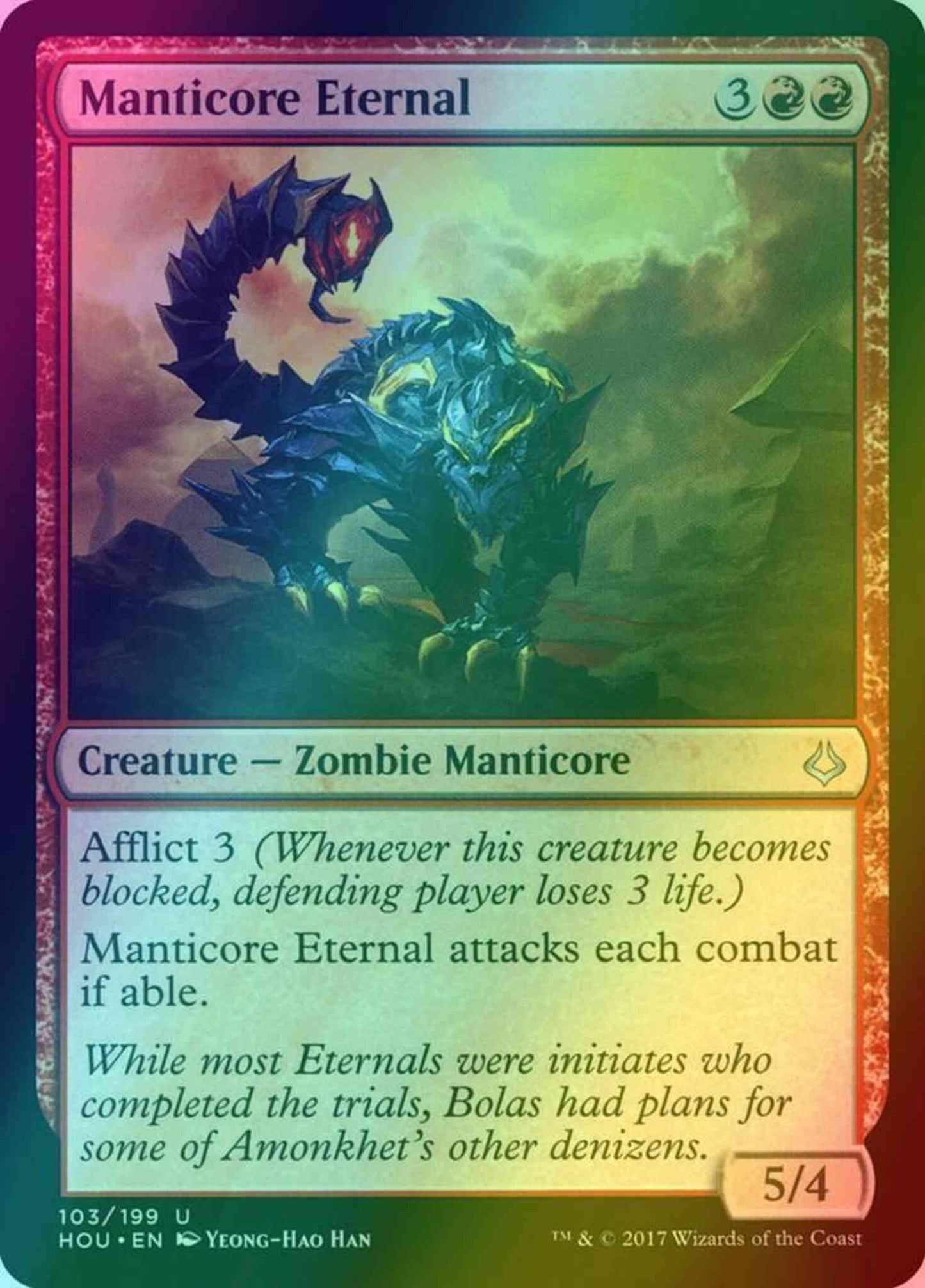 Manticore Eternal [103] [Hour of Devastation] [Foil]