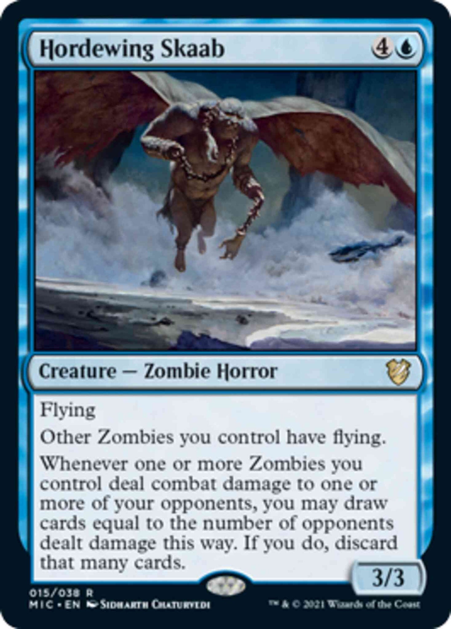 Hordewing Skaab [15] [Innistrad: Midnight Hunt: Commander] [Non-Foil]