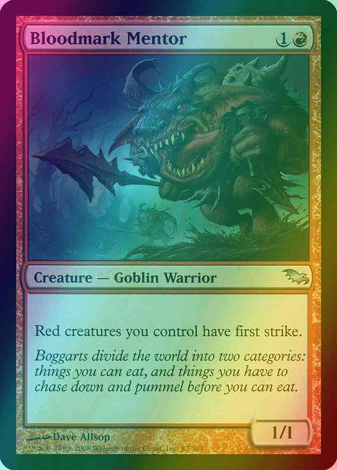 Bloodmark Mentor [83] [Shadowmoor] [Foil]