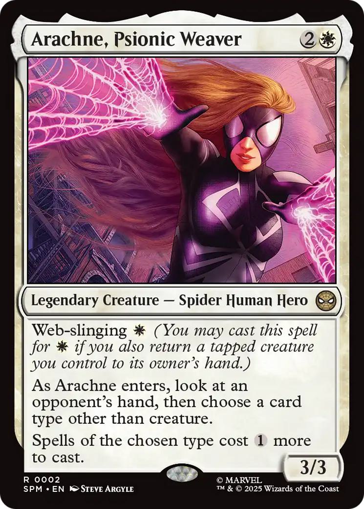 Arachne, Psionic Weaver [2] [Marvel's Spider-Man] [Non-Foil]