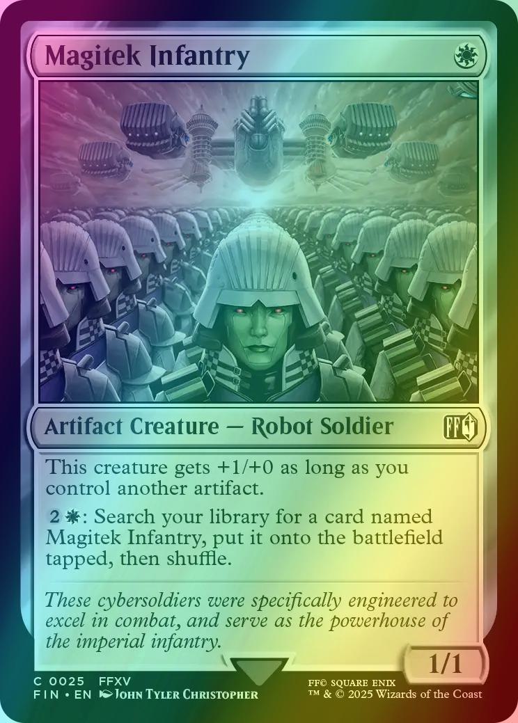 Magitek Infantry [25] [FINAL FANTASY] [Foil]