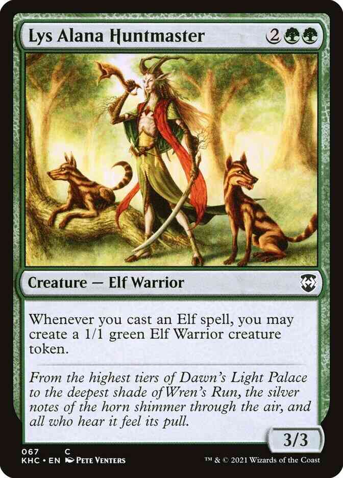 Lys Alana Huntmaster [67] [Kaldheim Commander] [Non-Foil]