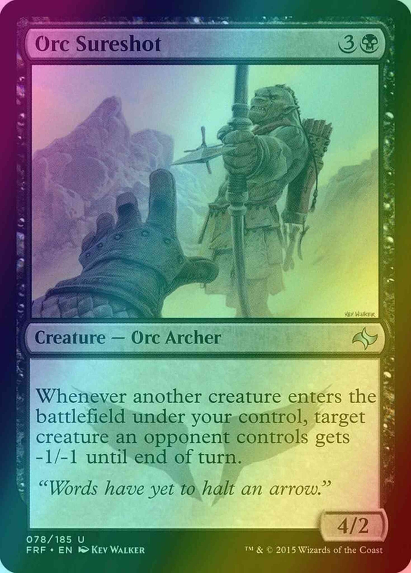 Orc Sureshot [78] [Fate Reforged] [Foil]