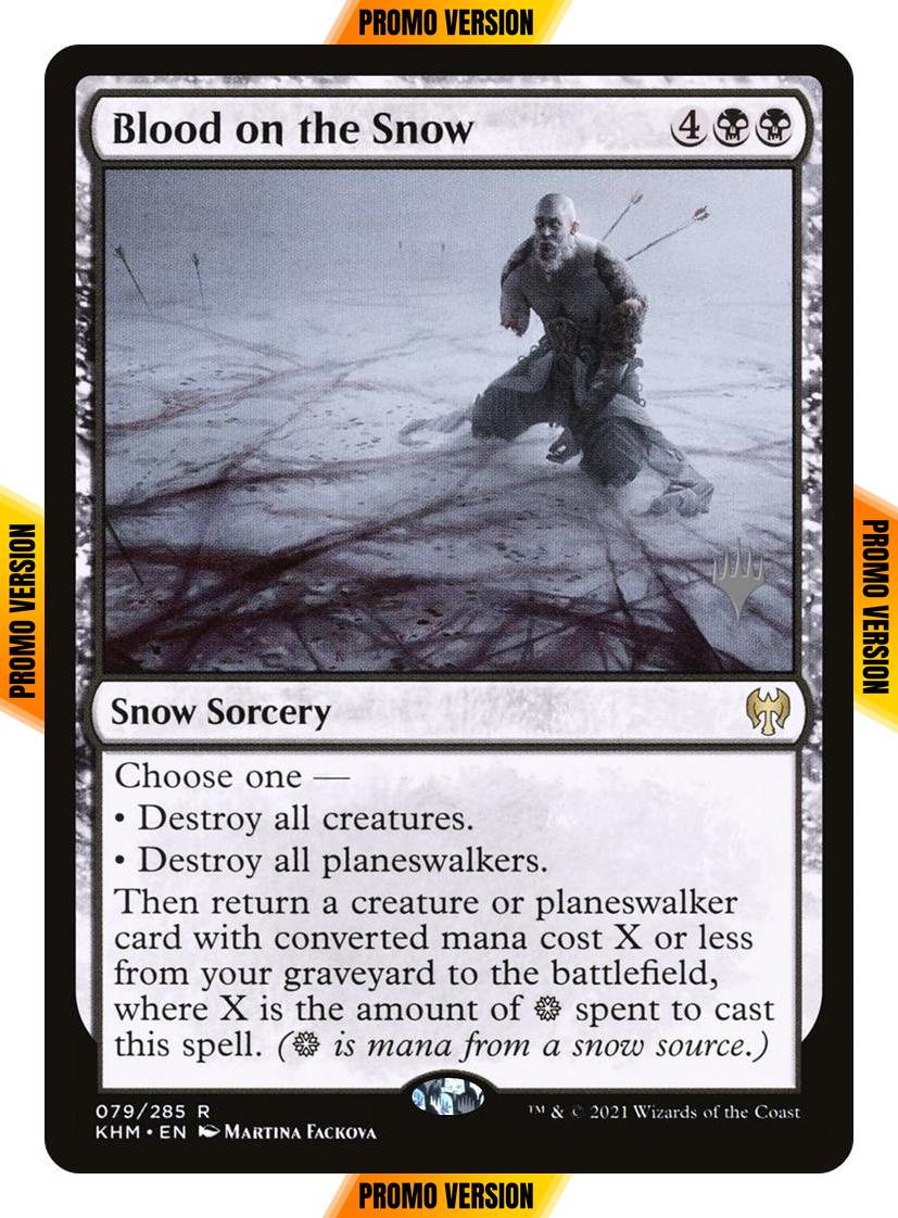 Blood on the Snow [Promo Pack] [79p] [Kaldheim Promos] [Non-Foil]