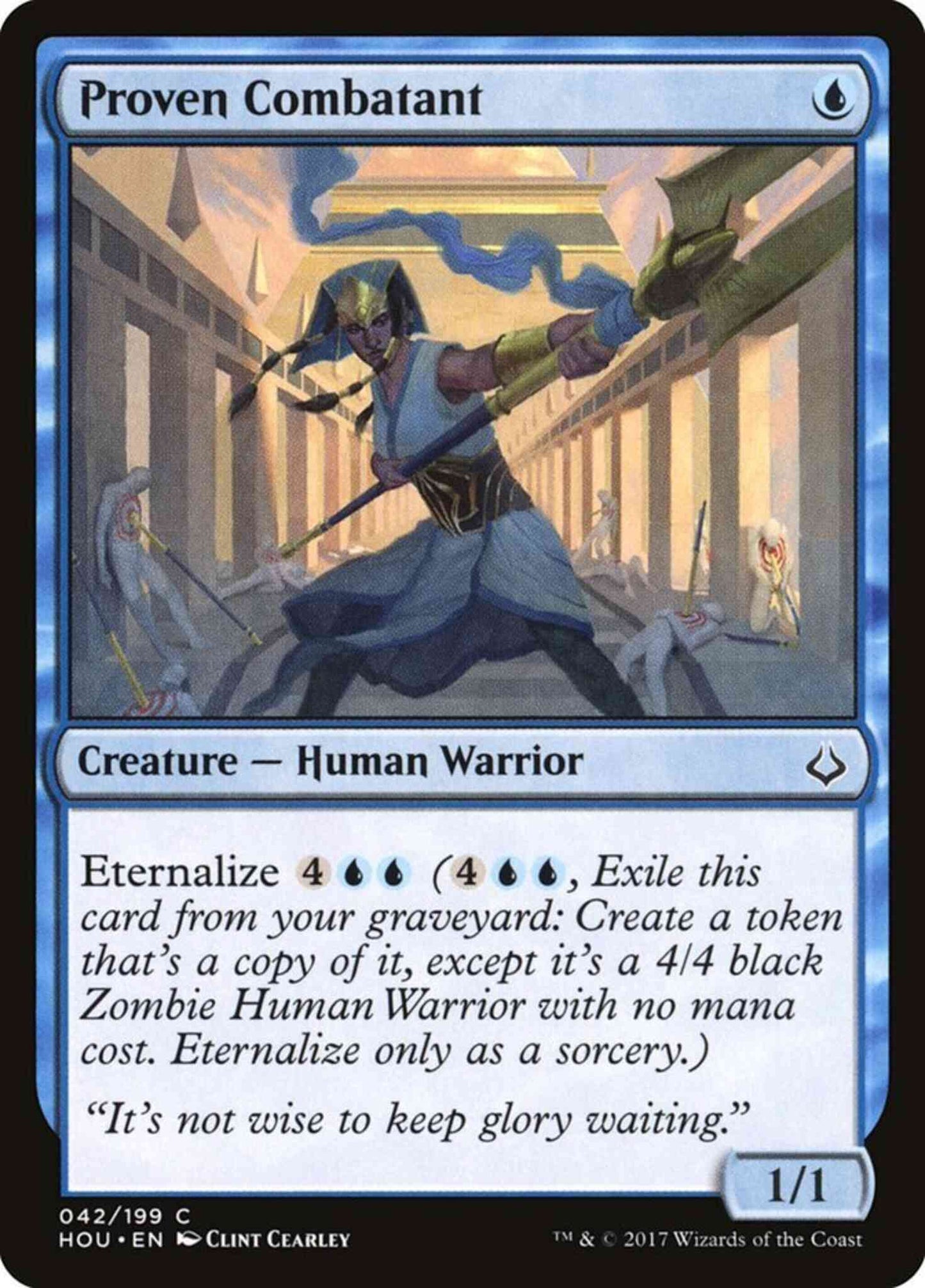 Proven Combatant [42] [Hour of Devastation] [Non-Foil]