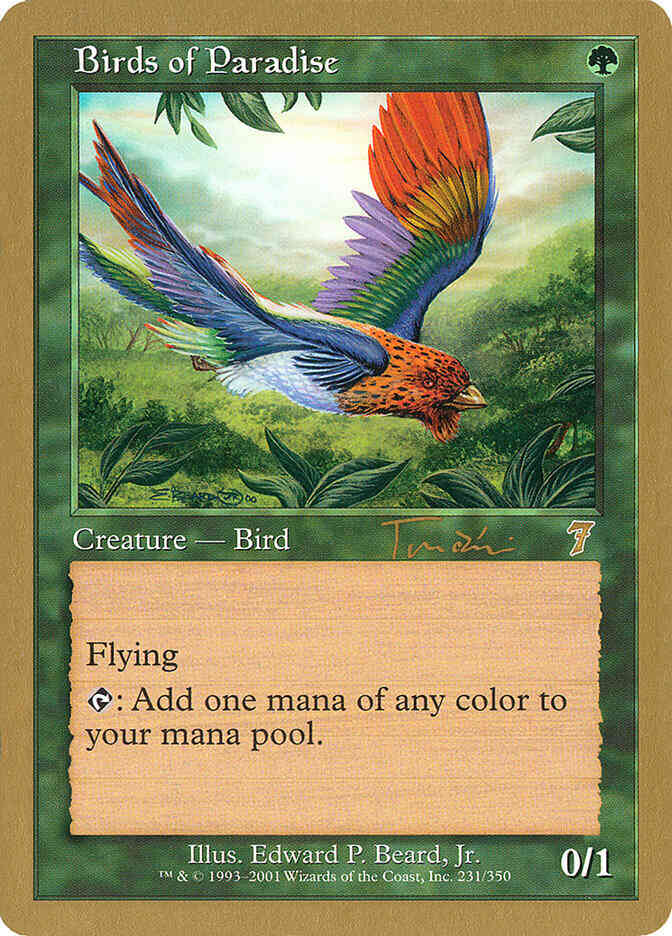 Birds of Paradise [jt231] [World Championship Decks 2001] [Non-Foil]