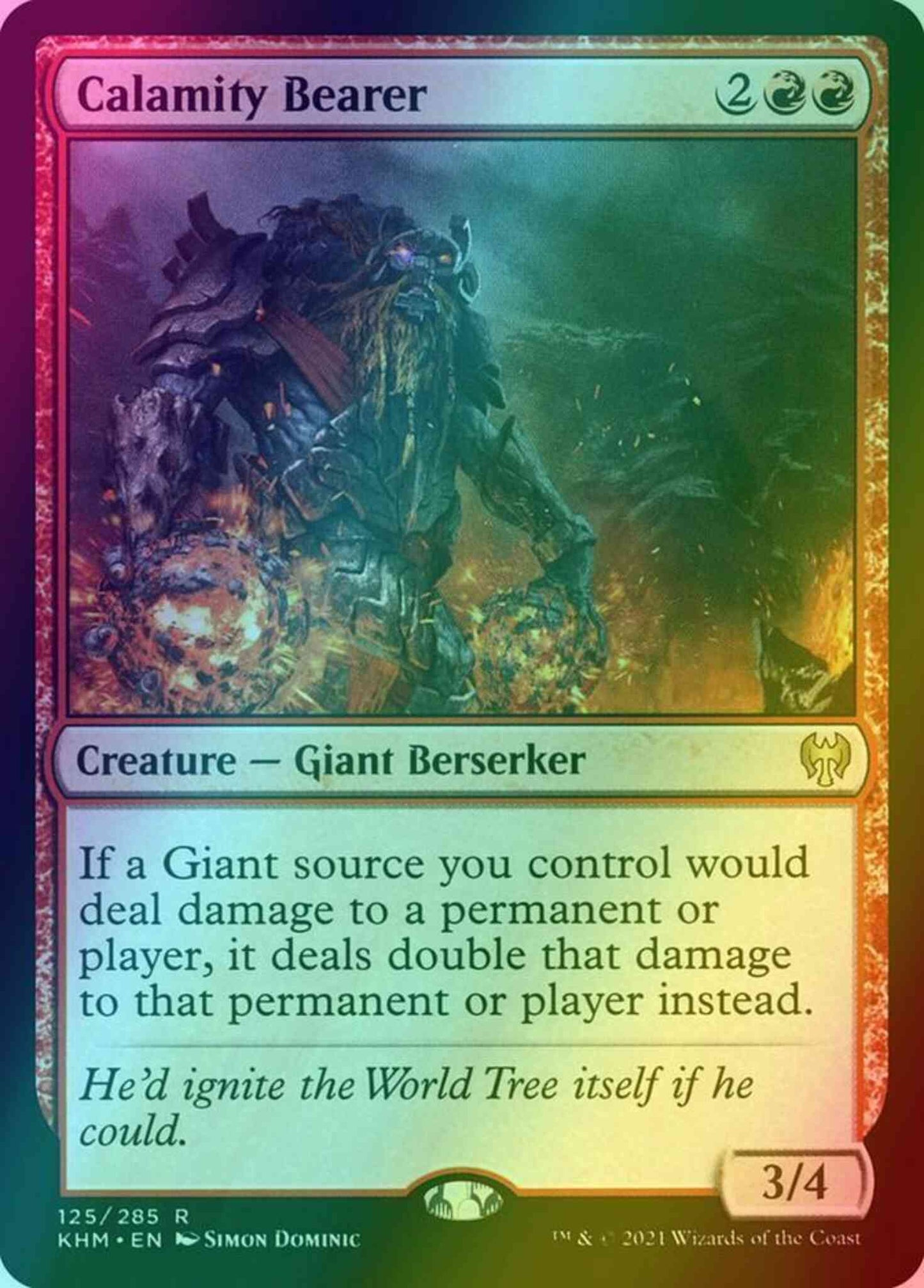 Calamity Bearer [125] [Kaldheim] [Foil]