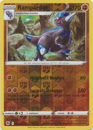 Rampardos - 077/189 - Rare Holo [swsh10-077] [Reverse Holo]