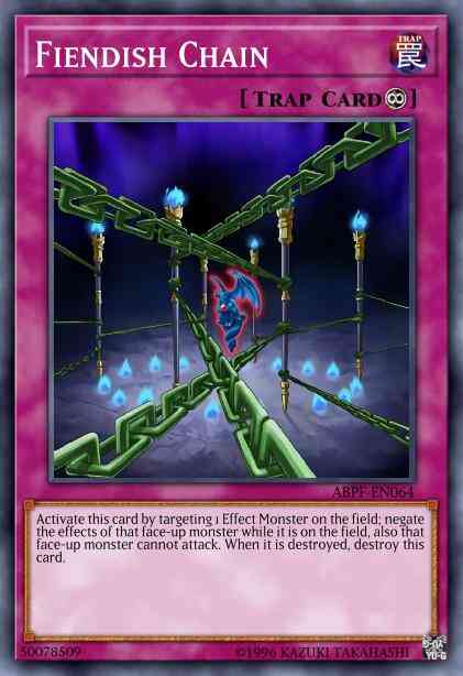 Fiendish Chain - SR03-EN036 - Common - Unlimited