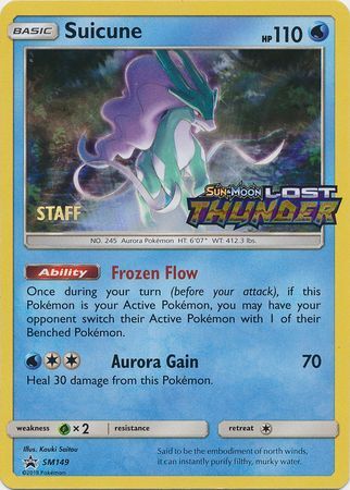 Suicune - SM149 - Staff Promo [smp-SM149] [Holo]