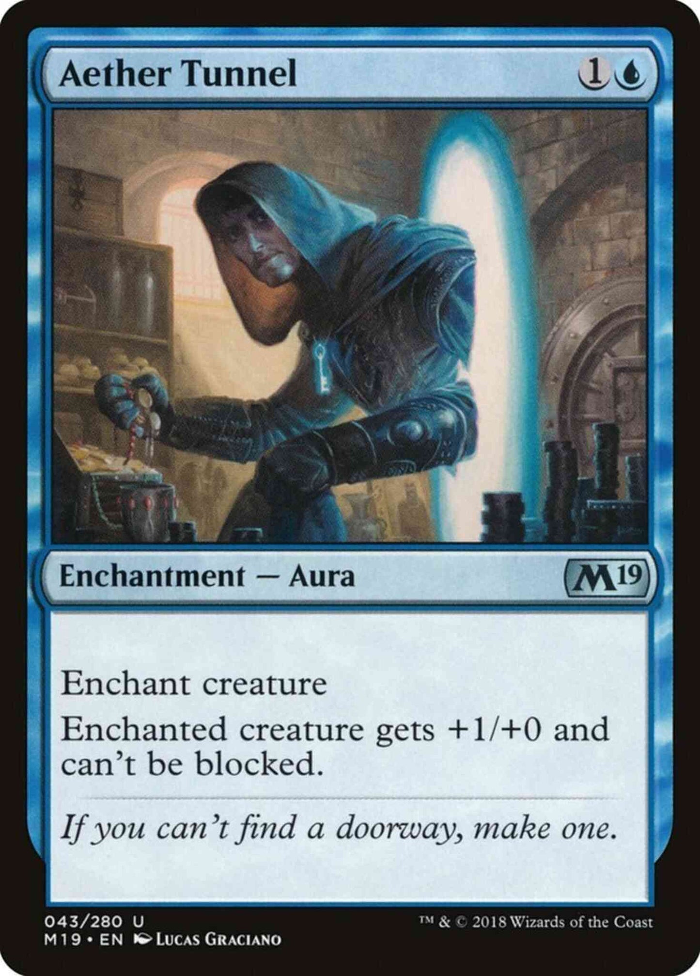 Aether Tunnel [43] [Core Set 2019] [Non-Foil]