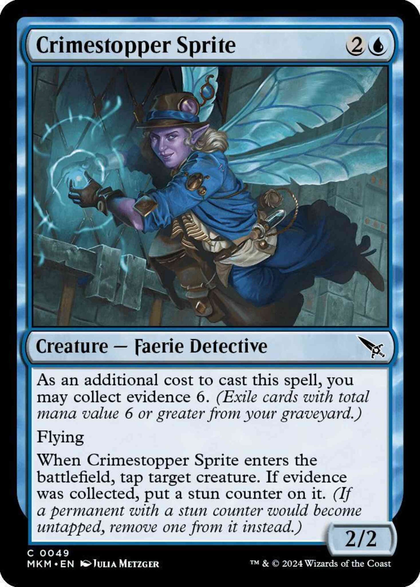 Crimestopper Sprite [49] [Murders at Karlov Manor] [Non-Foil]