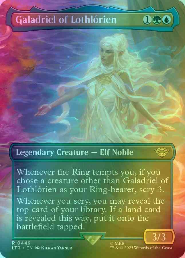 Galadriel of Lothlórien [446] [Borderless] [The Lord of the Rings: Tales of Middle-earth] [Foil]