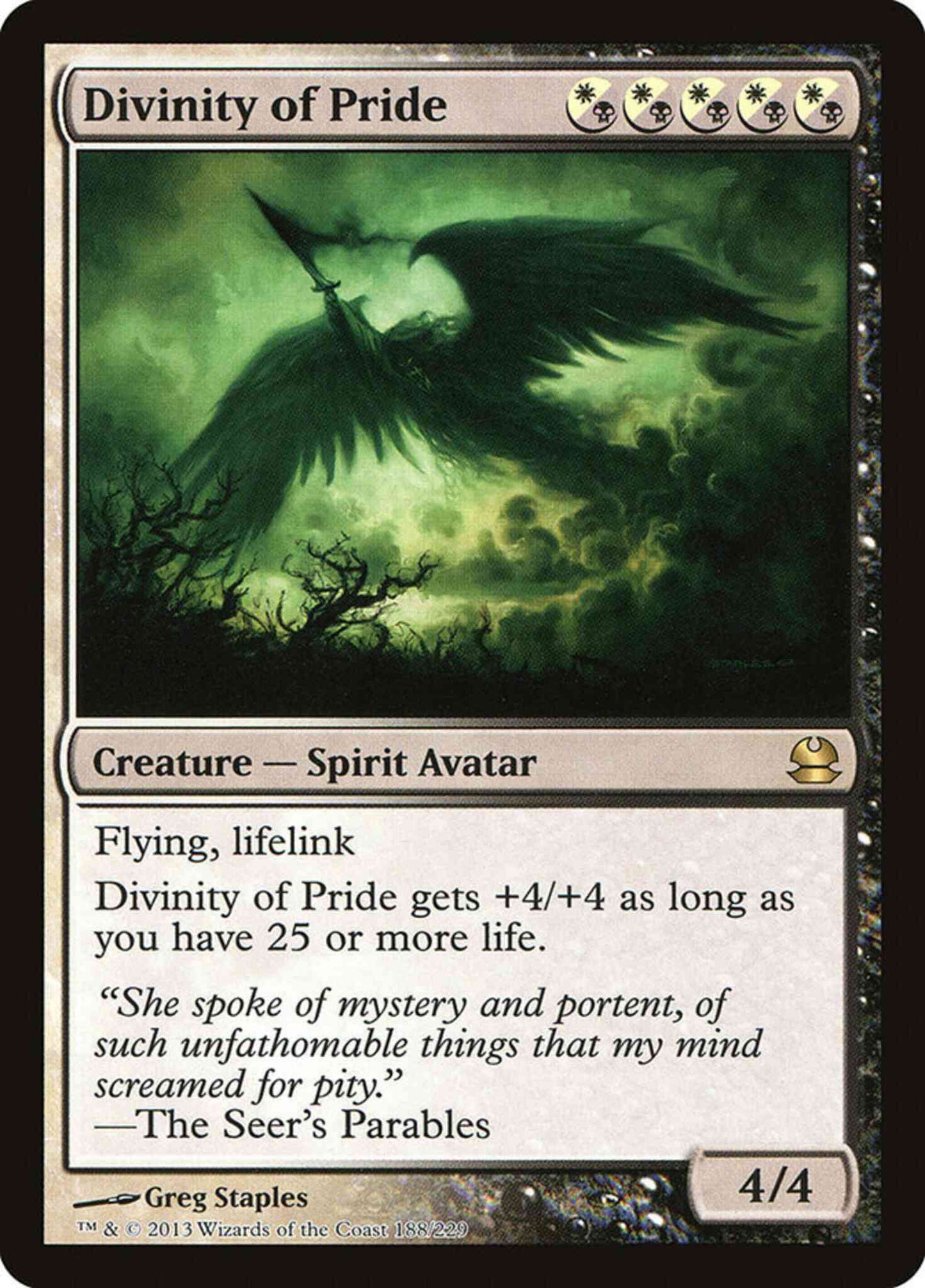 Divinity of Pride [188] [Modern Masters] [Non-Foil]