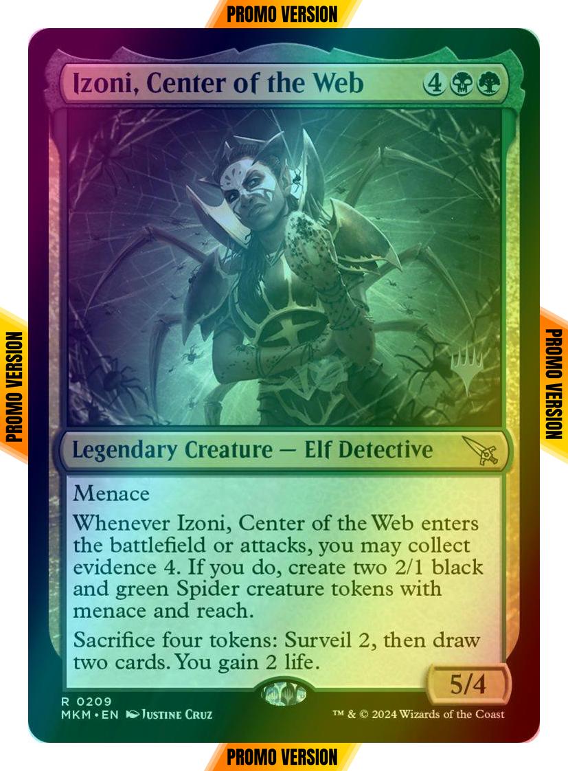 Izoni, Center of the Web [209p] [Promo Pack] [Murders at Karlov Manor: Promos] [Foil]