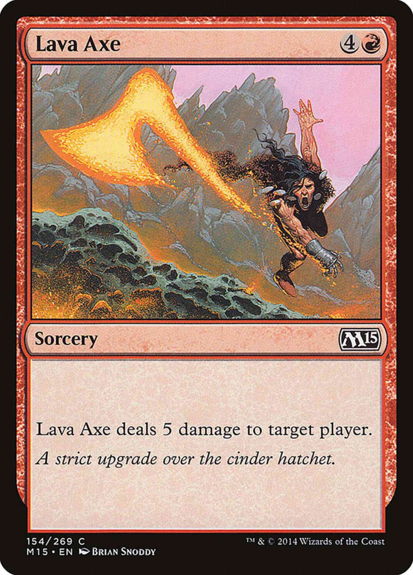 Lava Axe [154] [Magic 2015] [Non-Foil]
